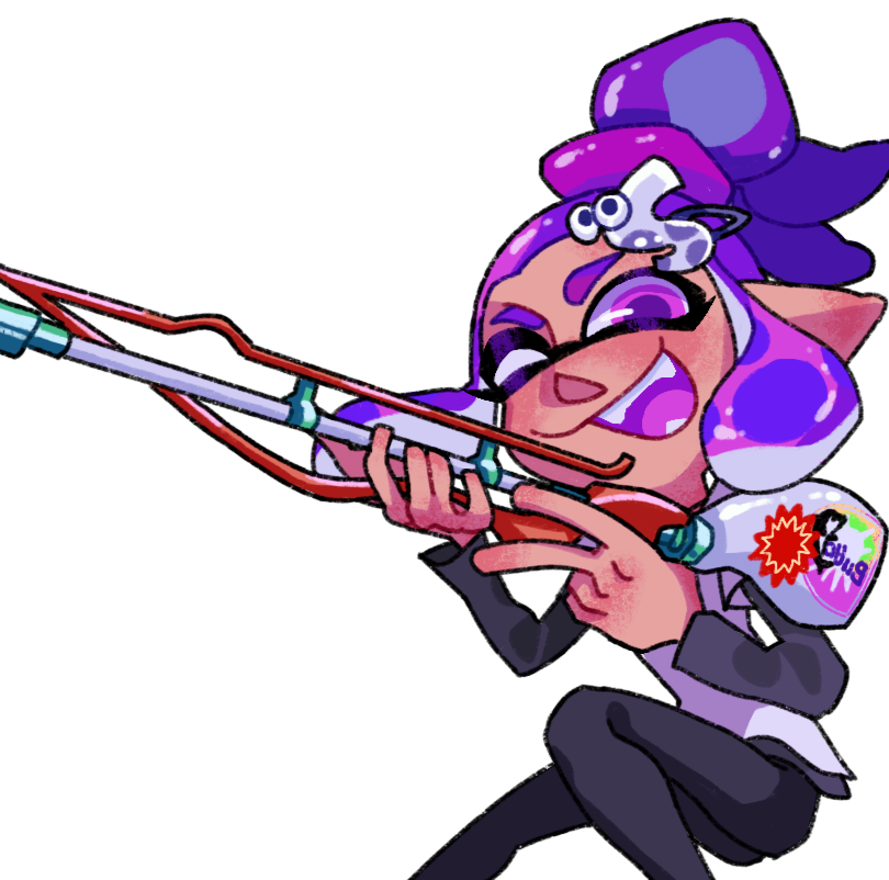 Image of Emily holding a squiffer